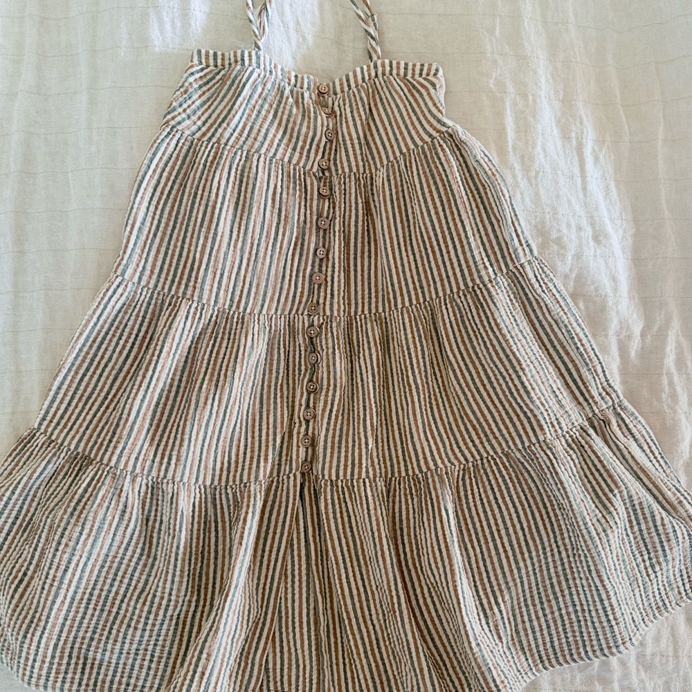 Striped Button-Up Blouse